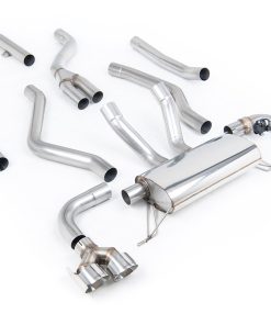 Ligne cat-back (quatre embouts GT-100 polis sans GPF) MILLTEK – BMW Série 3 / Série 4 – SSXBM1273