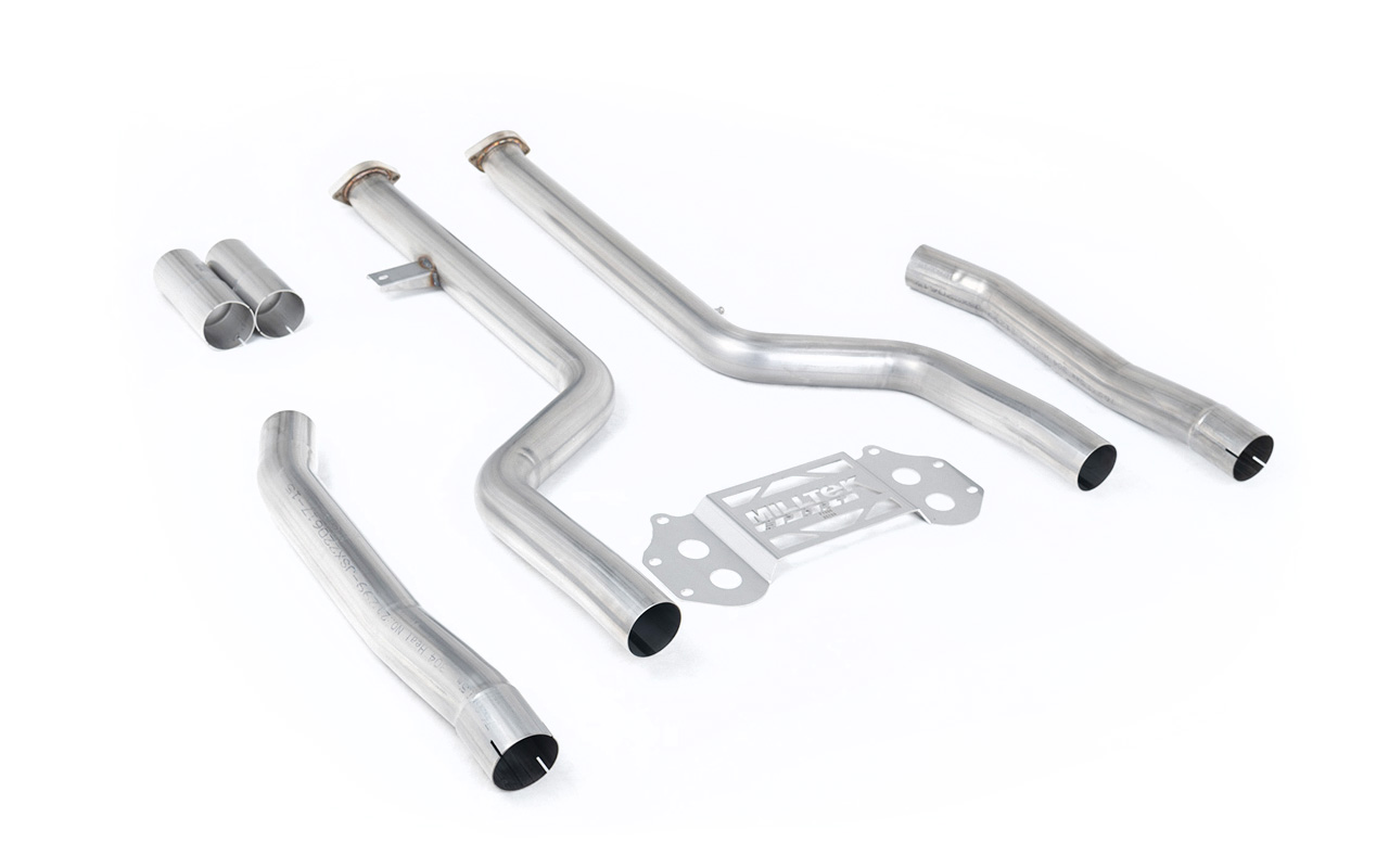 Bypass cata secondaire non résonné (axle-back sport) MILLTEK – BMW M3 / M4 – SSXBM1268