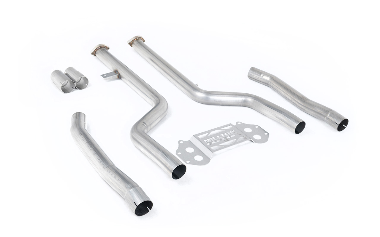 Bypass cata secondaire non résonné (axle-back d'origine) MILLTEK – BMW M3 / M4 – SSXBM1270