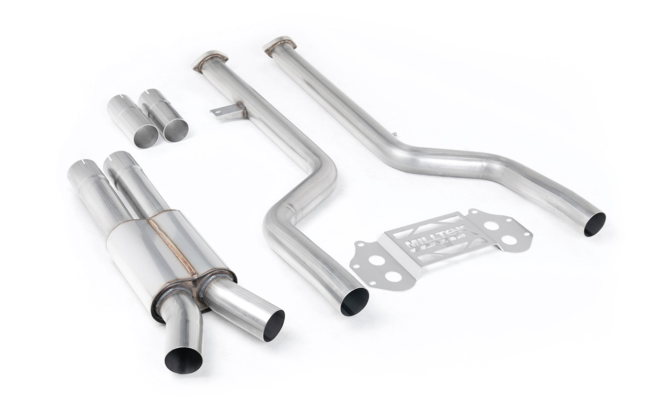 Bypass cata secondaire résonné (axle-back sport) MILLTEK – BMW M3 / M4 – SSXBM1267