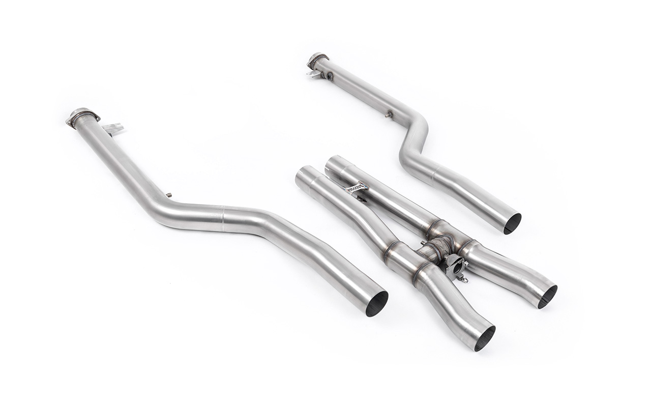 Bypass GPF (GPF-back sport et downpipes d'origine) MILLTEK – BMW M8 GC (G16) Competition 625 ch – SSXBM1208