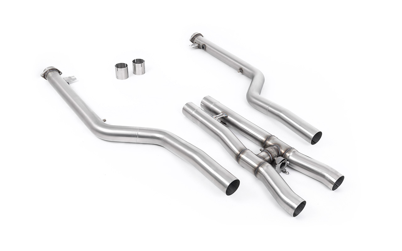 Bypass GPF (GPF-back et downpipes d'origine) MILLTEK – BMW M8 GC (G16) Competition 625 ch – SSXBM1207