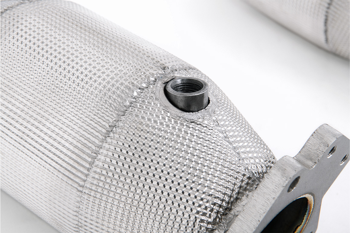 Catalyseurs sport haut débit HJS avec enveloppe thermique MILLTEK – Chevrolet Corvette (C8) V8 – SSXCH111 – Image 3