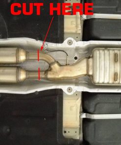 Tube central (remplace le silencieux central d'origine) SUPERSPRINT – BMW Série 5 (F1X) – 982713 – Image 4