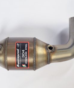 Silencieux avant gauche avec catalyseur métallique 100 CPSI SUPERSPRINT – Porsche 911 (991) – 249162 – Image 2