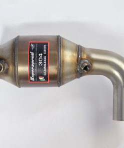 Silencieux avant droit avec catalyseur métallique 100 CPSI SUPERSPRINT – Porsche 911 (991) – 249142 – Image 2