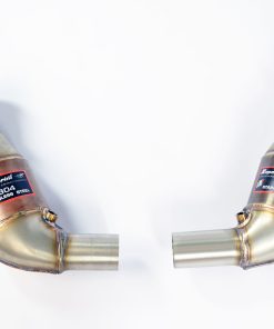 Catalyseurs métalliques droit et gauche WRC 100 CPSI SUPERSPRINT – Porsche 911 (996, 997, 991) GT3 – 245802 – Image 2