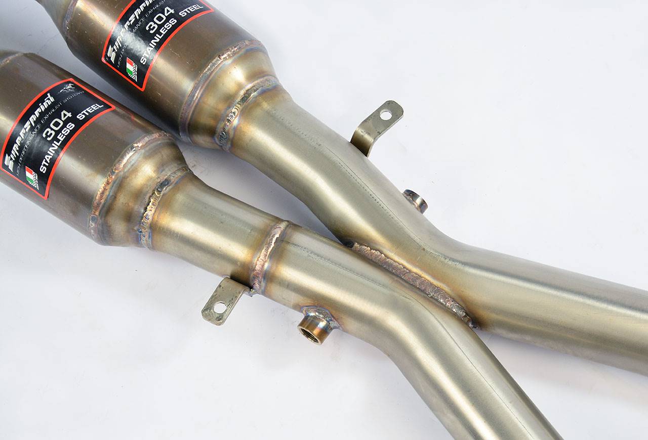Tubes avant avec catalyseurs métalliques droit et gauche SUPERSPRINT – BMW Z8 / Alpina Roadster V8 – 789502 – Image 2