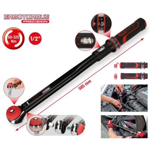 Clé dynamométrique 1/2" KS TOOLS – 516.1472