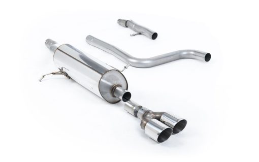 Ligne GPF-back résonnée style ST (GT-90 polis) MILLTEK – Ford Fiesta (VIII) 1.0T Ecoboost 155 ch – SSXFD403