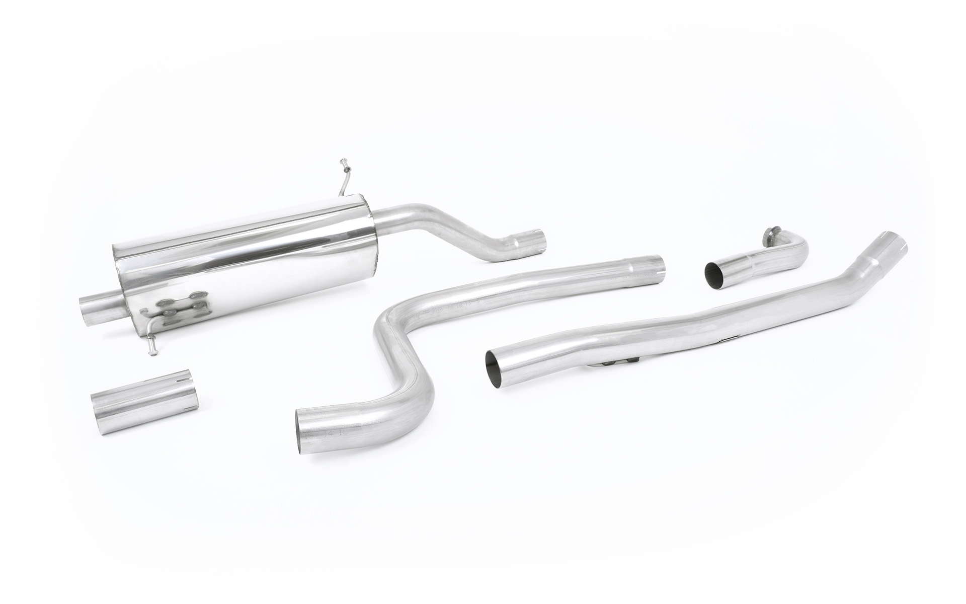 Ligne cat-back Road+ MILLTEK – Ford Fiesta (VIII) 1.0T Ecoboost