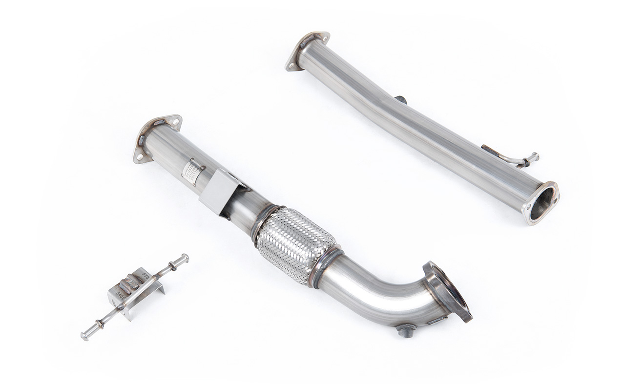 Downpipe sans catalyseur (ligne sport 2.75 pouces) MILLTEK – Ford Focus (II) ST 2.5T 225 ch – SSXFD167