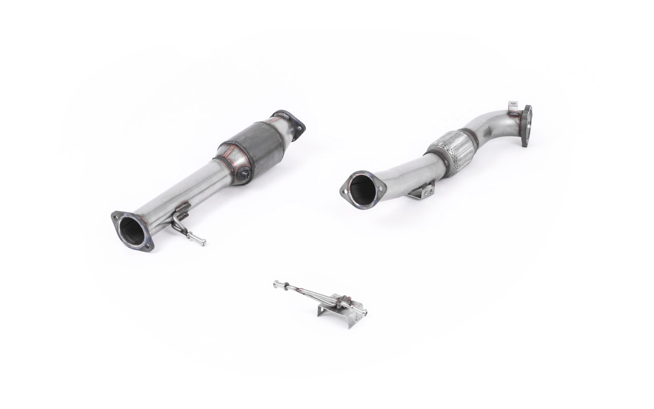 Downpipe à catalyseur sport (ligne Race sport 3 pouces) MILLTEK – Ford Focus (II) ST 2.5T 225 ch – SSXFD164