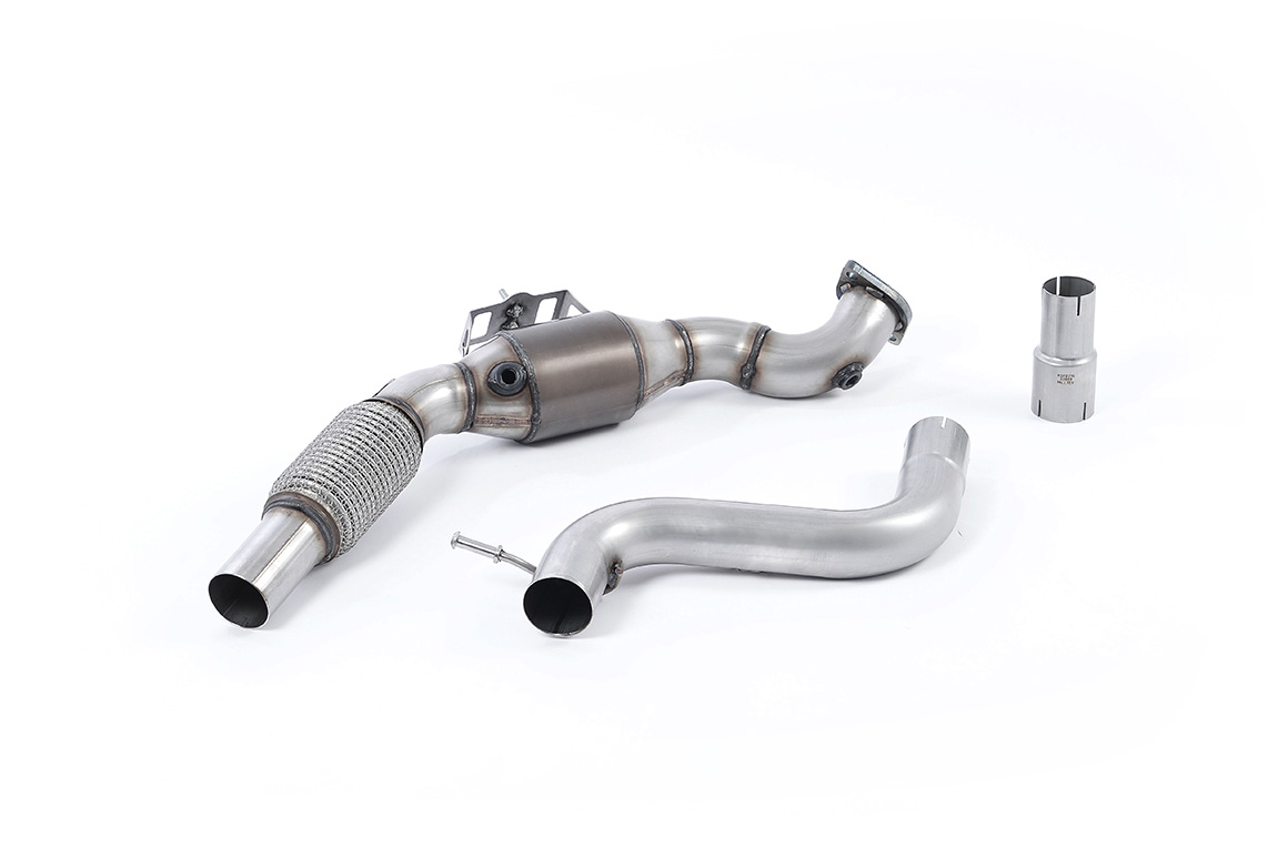 Downpipe à catalyseur sport (ligne d’origine Fastback) MILLTEK – Ford Mustang (VI, VII) 2.3T Ecoboost – SSXFD170