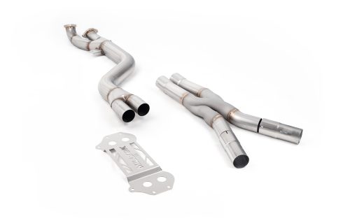 Bypass GPF 4 pouces avec tube Z (axle-back sport) MILLTEK – BMW M3 / M4 – SSXBM1423