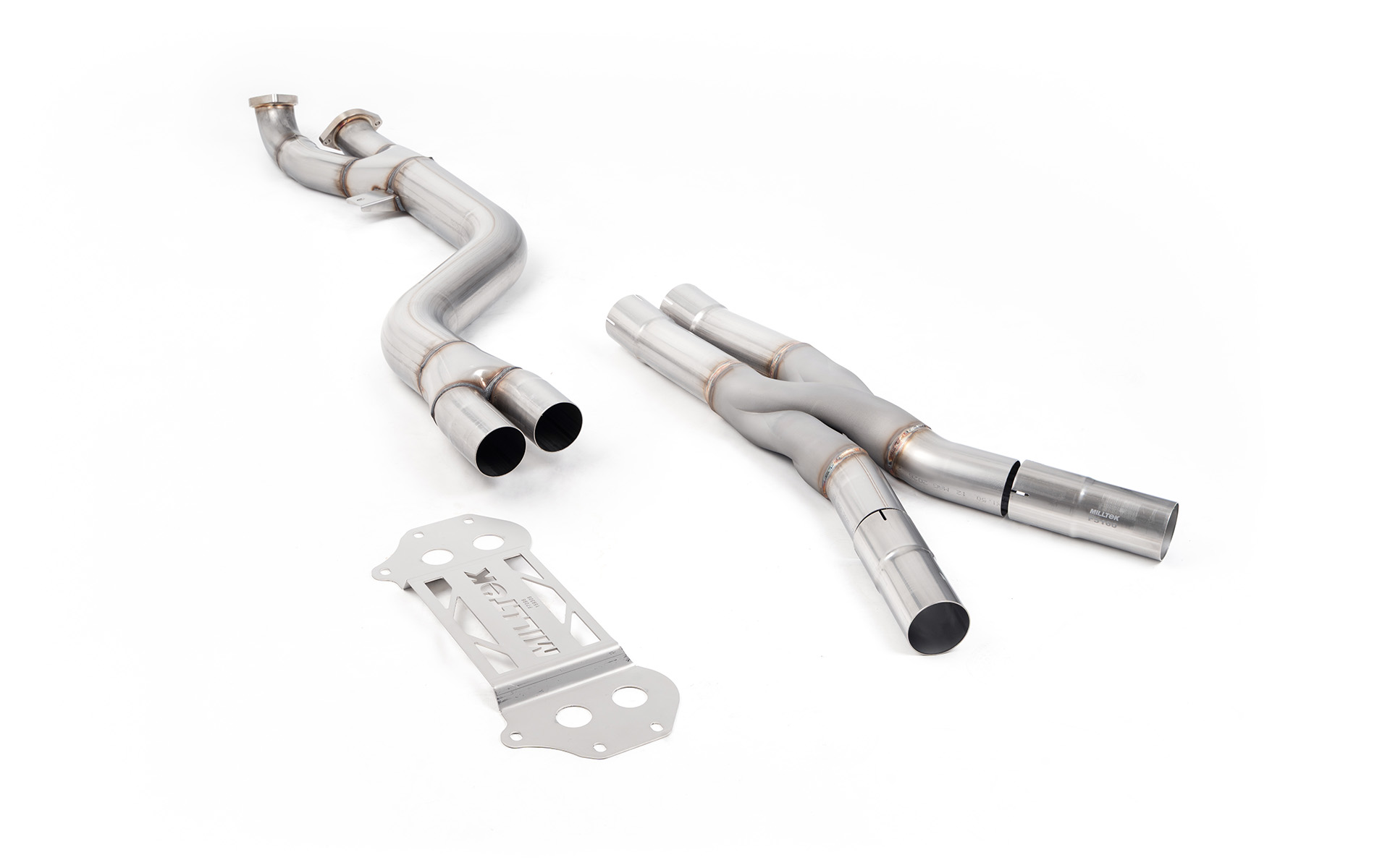 Bypass GPF 4 pouces avec tube Z (axle-back sport) MILLTEK – BMW M3 / M4 – SSXBM1423
