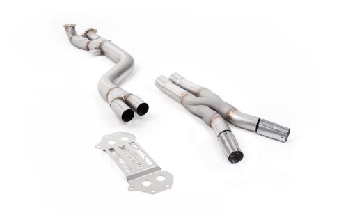 Bypass GPF 4 pouces avec tube Z (axle-back d'origine) MILLTEK – BMW M3 / M4 – SSXBM1422
