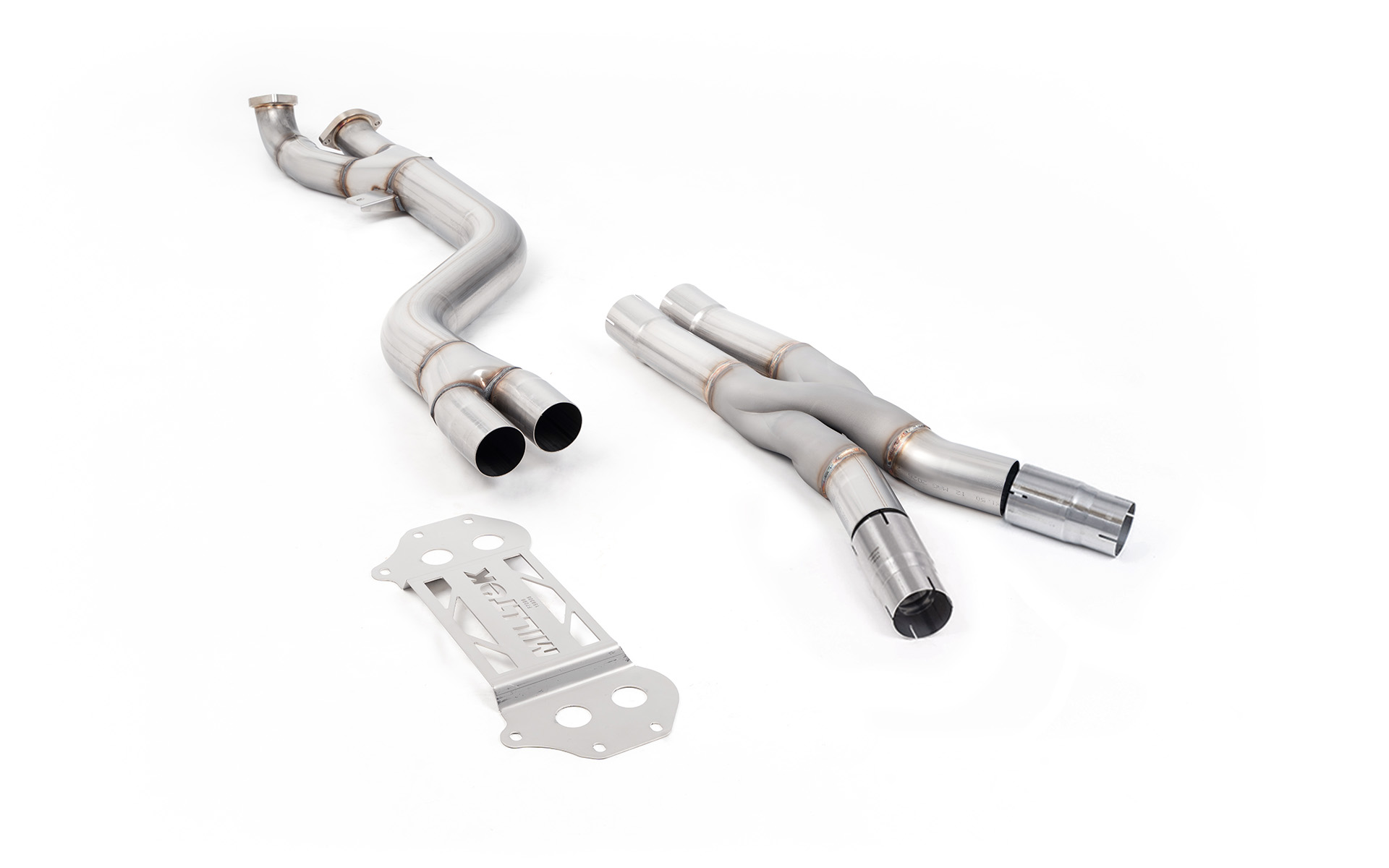 Bypass GPF 4 pouces avec tube Z (axle-back d'origine) MILLTEK – BMW M3 / M4 – SSXBM1422