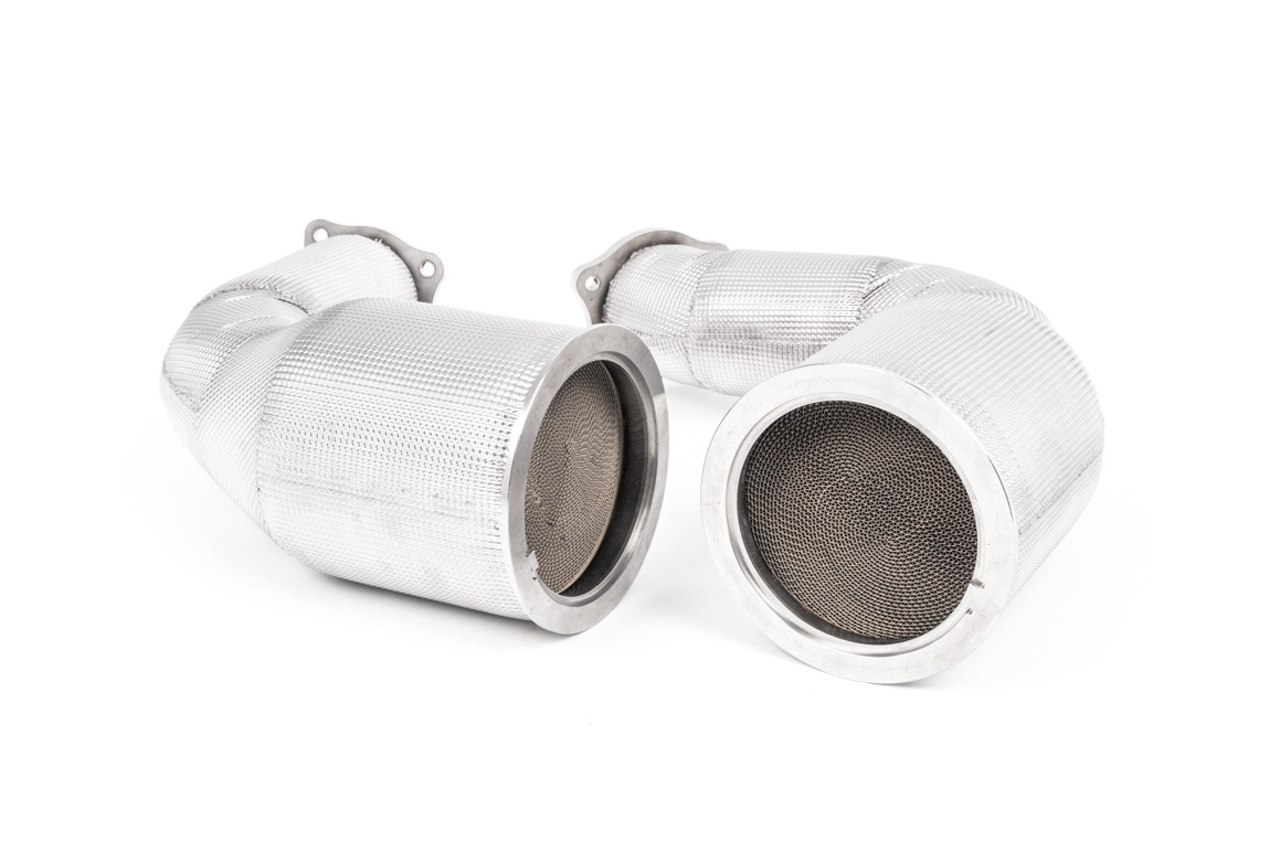 Catalyseur sport HJS et bypass GPF MILLTEK – Audi RS4 / RS5 – SSXAU819