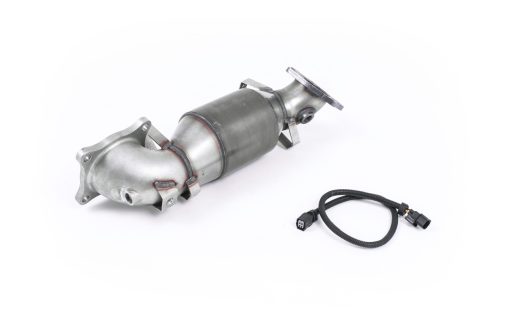 Downpipe moulé avec catalyseur sport HJS MILLTEK – Honda Civic (9TH) 2.0T Type R 310 ch – SSXHO230