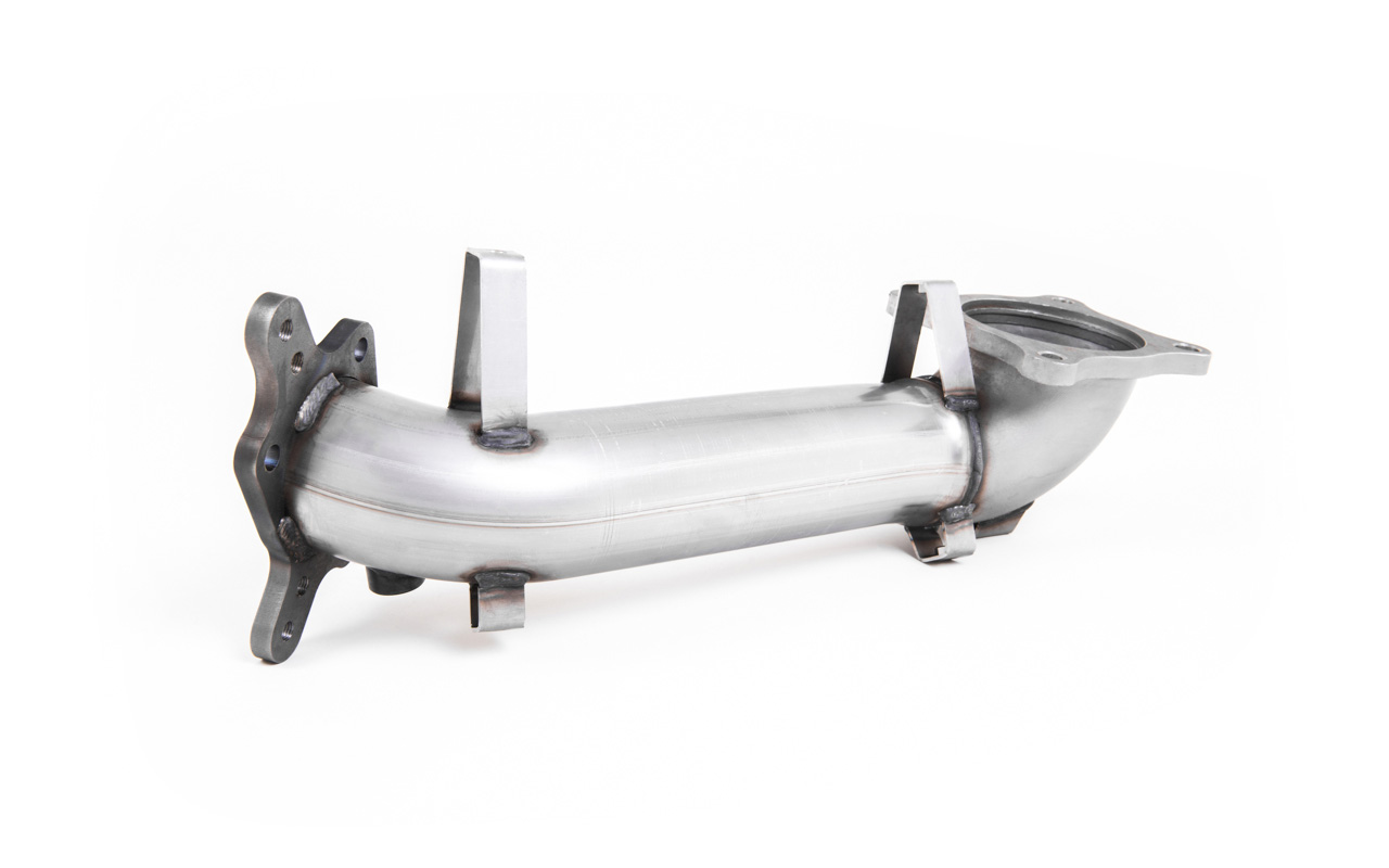 Downpipe gros diamètre sans catalyseur (câble lambda inclus) MILLTEK – Honda Civic (10TH MK1, 10TH MK2, 11TH) 2.0T Type R – SSXHO239