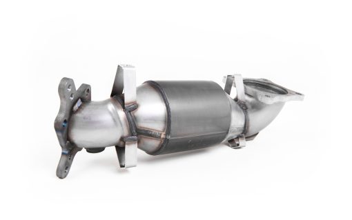 Downpipe moulé avec catalyseur HJS (câble lambda inclus) MILLTEK – Honda Civic (10TH MK1, 10TH MK2, 11TH) 2.0T Type R – SSXHO238