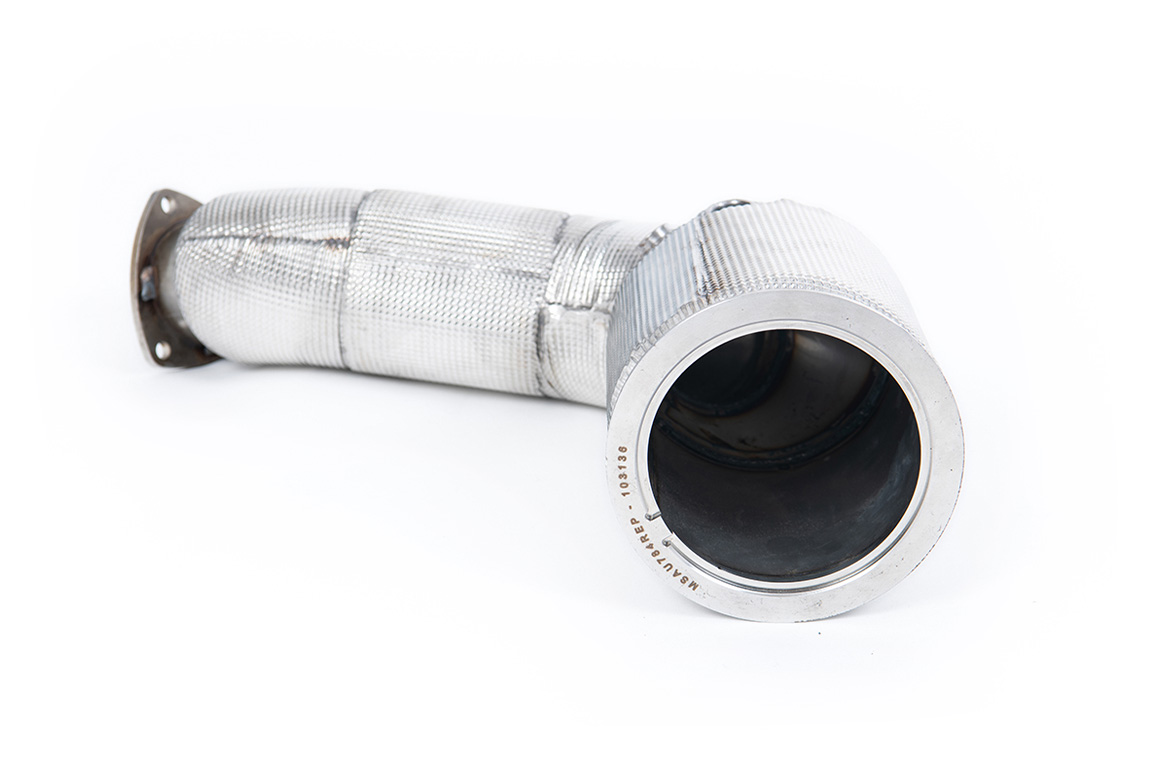 Downpipe gros diamètre sans catalyseur MILLTEK – Lamborghini Urus 4.0 V8 Bi-Turbo 650 ch – SSXLM109