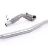 Downpipe à catalyseur sport (ligne d’origine 2.0 TSI 4x4) MILLTEK – SSXVW349