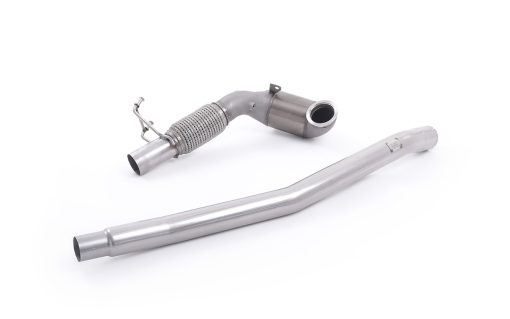 Downpipe à catalyseur sport (ligne d’origine 2.0 TSI 4x4) MILLTEK – SSXVW349