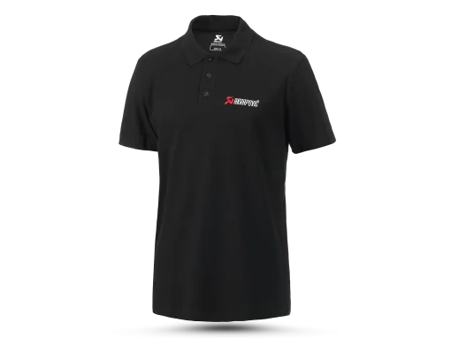 Polo Logo noir homme AKRAPOVIC