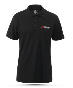 Polo Logo noir homme AKRAPOVIC – Image 2