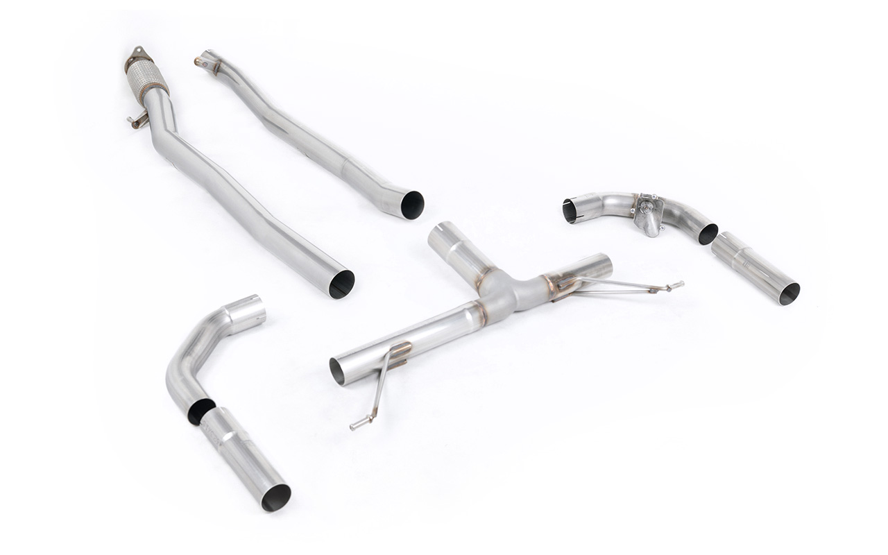 Cat-back non résonné à valves (embouts d'origine) MILLTEK – SSXMZ145