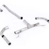 Ligne front pipe-back race sans valve (embouts d'origine) MILLTEK – SSXMZ141
