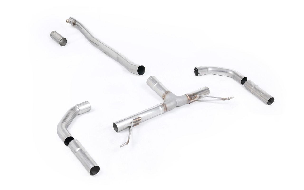 Ligne front pipe-back race sans valve (embouts d'origine) MILLTEK – SSXMZ141