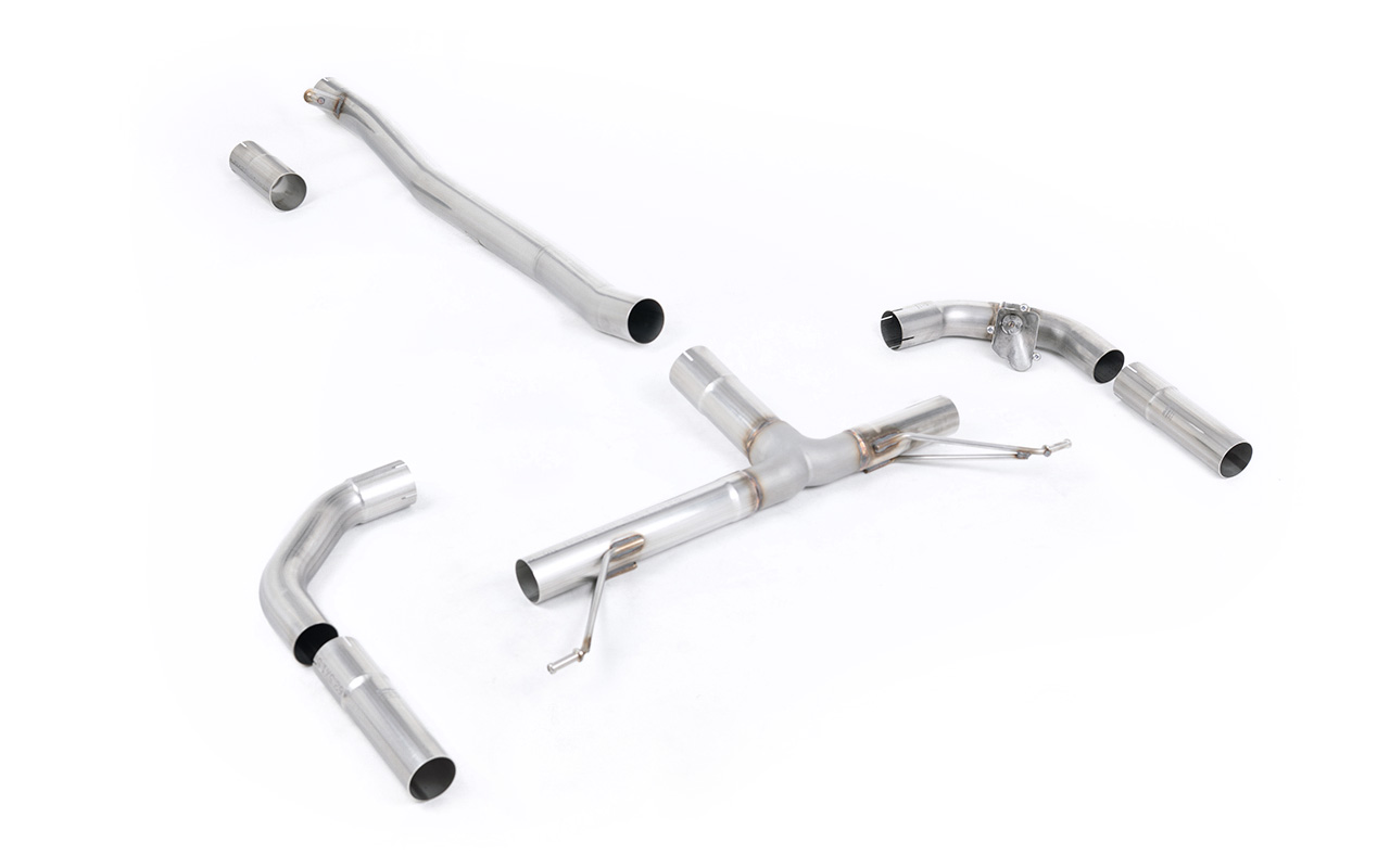 Ligne front pipe-back race à valves (embouts d'origine) MILLTEK – SSXMZ142