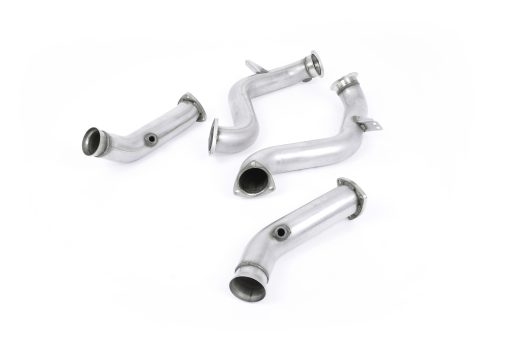 Paire de downpipes gros diamètre sans catalyseur MILLTEK – SSXMZ119