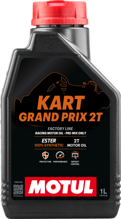 Huile moteur Karting Compétition Grand Prix 2T (1 L) MOTUL – 105884
