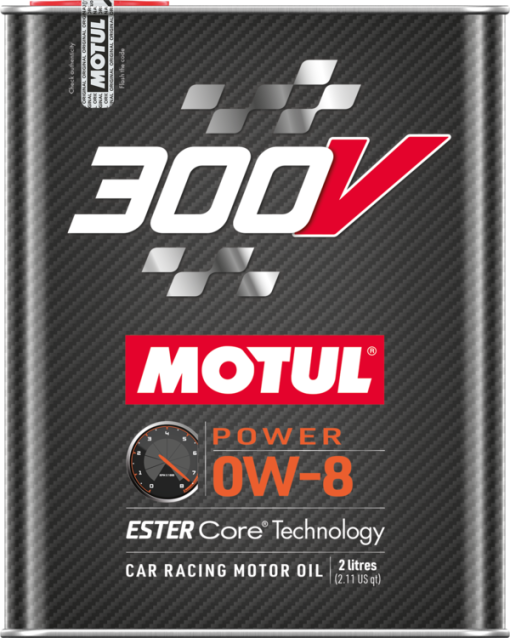 Huile moteur 300V Power 0W8 (2 L) MOTUL – 110854