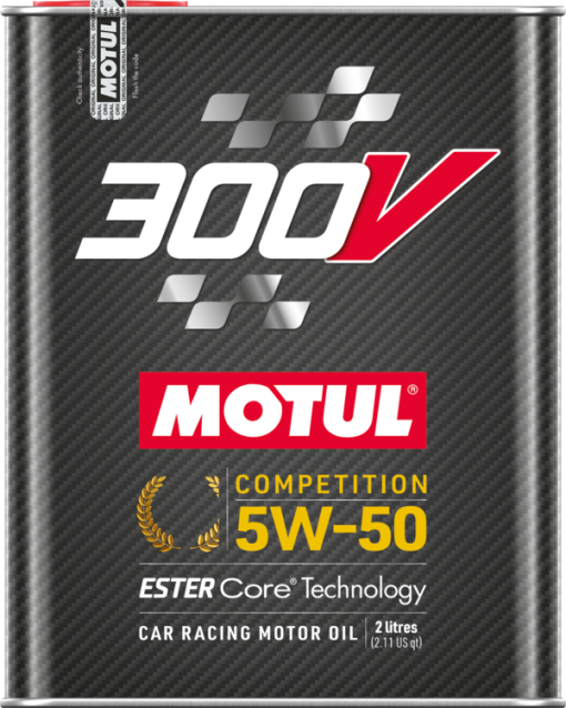Huile moteur 300V Compétition 5W50 (2 L) MOTUL – 110859