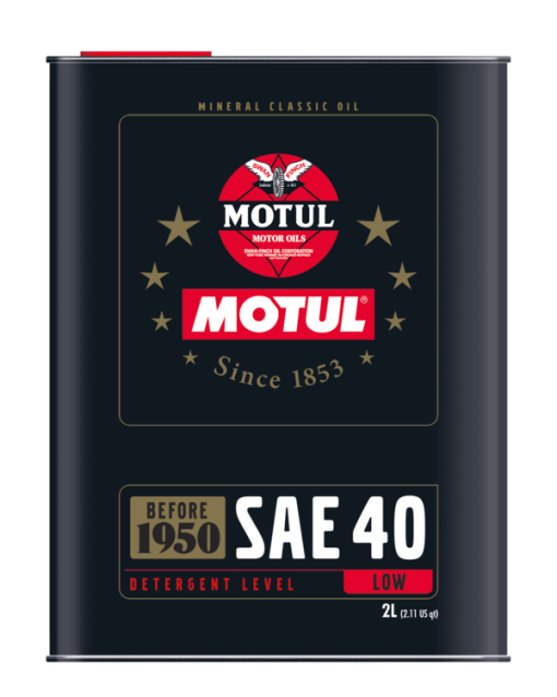 Huile moteur historique SAE40 (2 L) MOTUL – 111530
