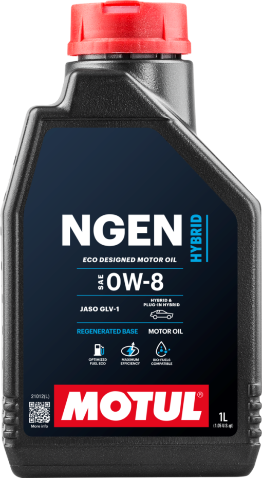 Huile moteur NGen Hybrid 0W8 (1 L) MOTUL – 111879