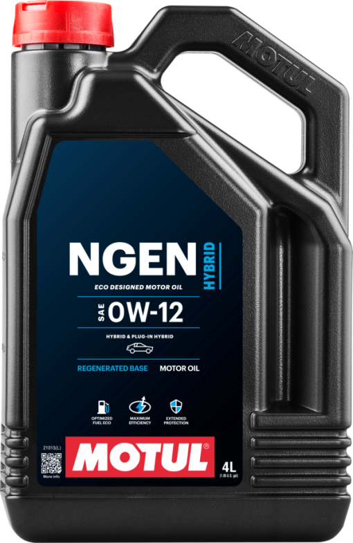 Huile moteur NGen Hybrid 0W12 (4 L) MOTUL – 111885