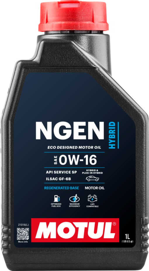 Huile moteur NGen Hybrid 0W16 (1 L) MOTUL – 111886