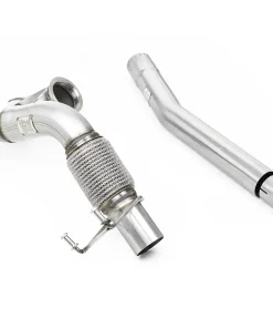 Downpipe (décata cat-back d'origine sans GPF) MILLTEK – Volkswagen Polo (VI A0) GTI 2.0 TSI 200 ch