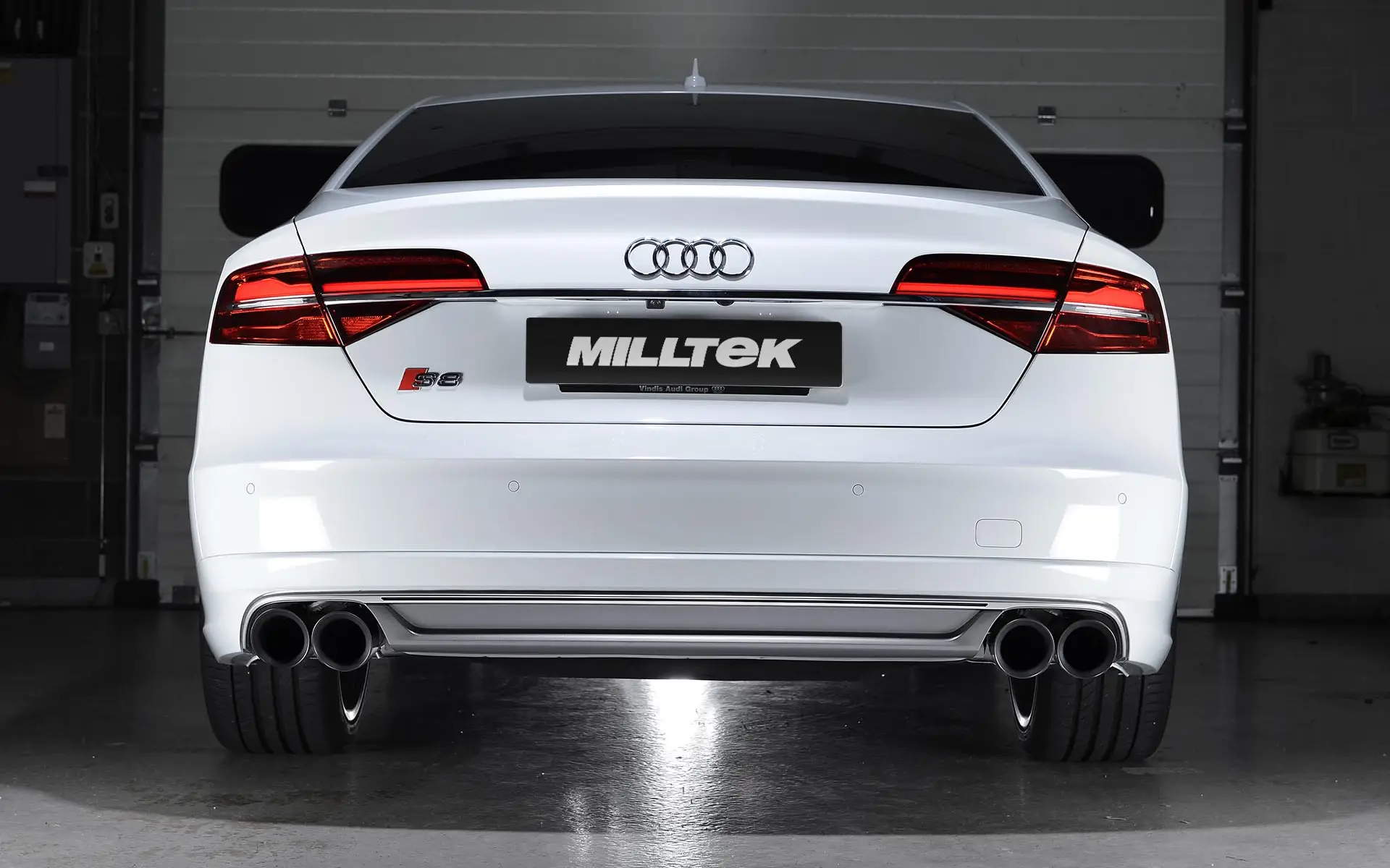 Ligne cat-back MILLTEK – Audi S8 (D4) 4.0 V8 TFSI 520 ch – Image 2