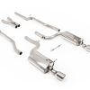 Ligne cat-back non résonnée 4.2 V8 (embouts GT100) MILLTEK – Audi S4 (B6) 4.2 V8 344 ch – SSXAU295