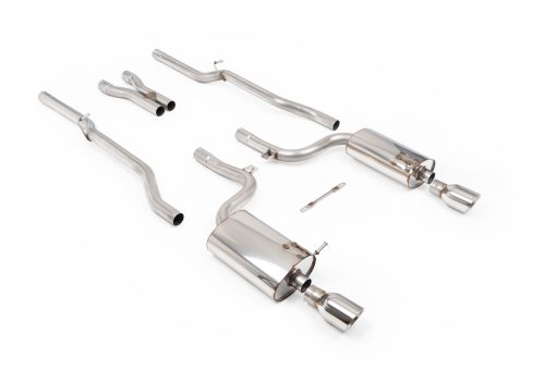 Ligne cat-back non résonnée 4.2 V8 (embouts GT100) MILLTEK – Audi S4 (B6) 4.2 V8 344 ch – SSXAU295