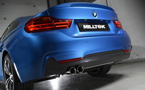 Ligne cat-back MILLTEK – BMW Série 4 (F32) 428i 245 ch