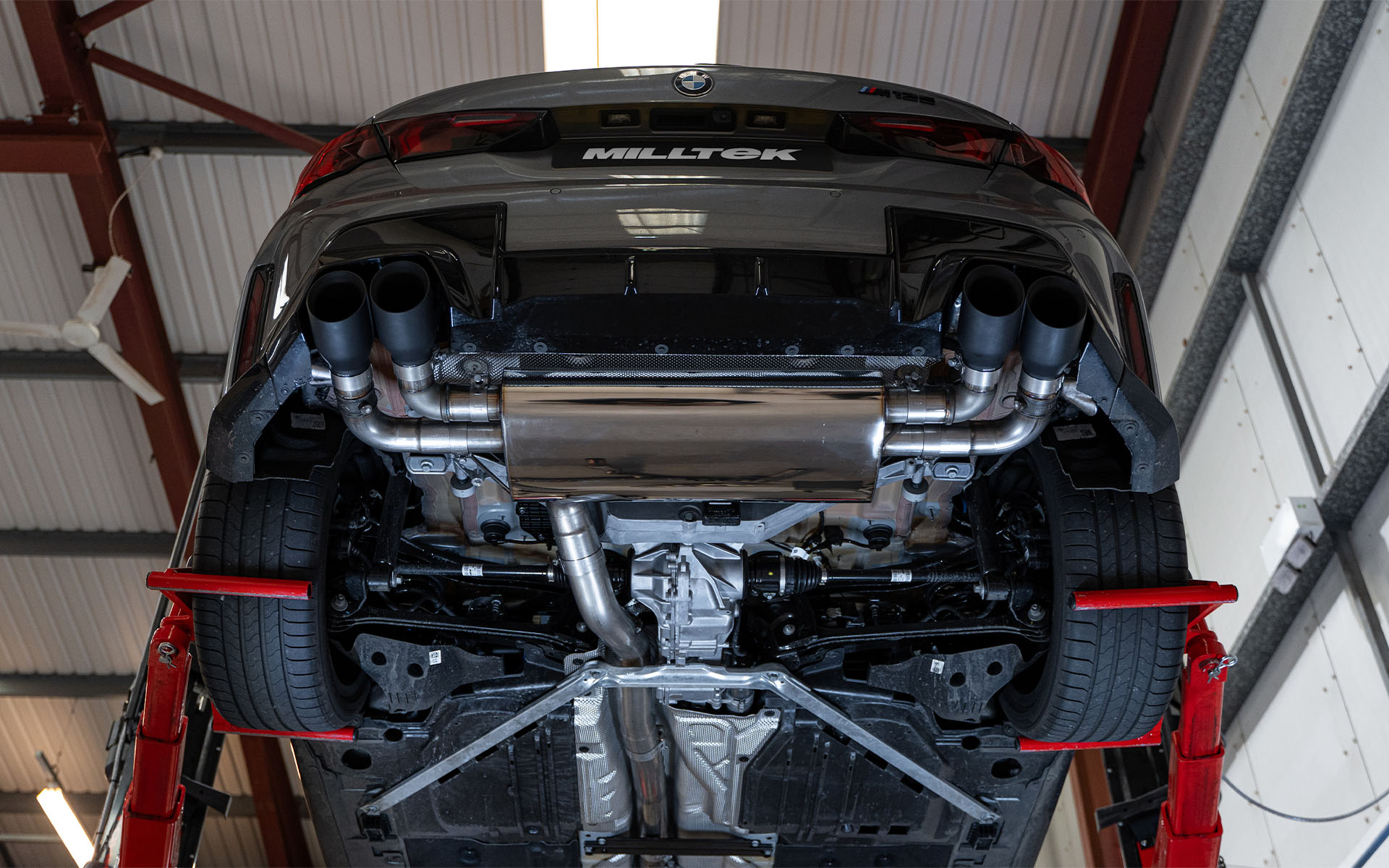 Ligne après GPF MILLTEK – BMW Série 1 (F70) M135 xDrive 2.0T 300 ch