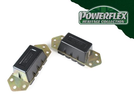 Butées d'amortisseurs avant rallongée - 80 mm "Heritage Collection" (paire) POWERFLEX – Land Rover Defender 122 ch – PF32-130-80H